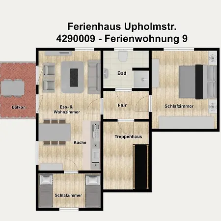 Upholmstr 9 Apartamento *